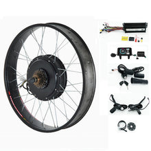 Charger l'image dans la galerie, 36V/48V/52V 45A 1200-1800W 20x4.0" 24x4.0" 26x4.0" Rear Fat Wheel conversion kits with UKC1 Color Display