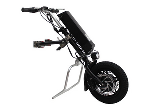 36V 350W e-Tractor Attachment 12" Handbike Kits with 8.8/10.4/11.6AH Battery For Electric Wheelchair