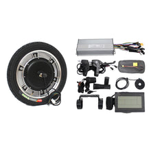 Cargar imagen en el visor de la galería, 36V 750W 48V 1000W Ebike 14" 16" 18" 20" Integral Front Wheel Conversion Kits