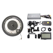 Cargar imagen en el visor de la galería, 36V 48V 500W 48V 750W Ebike 14" 16" 18" 20" Integral Front Wheel Conversion Kits
