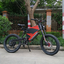 Charger l'image dans la galerie, Exclusive Customize FC-1 Stealth Bomber Ebike Strong Steel Frame Fit 72V 3000W-8000W Power Mountain Ebike