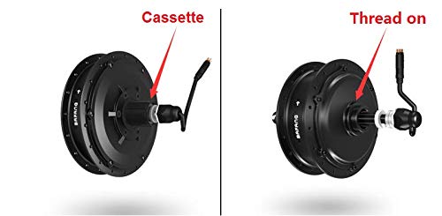 bafang gear hub Bafang ebike Black 36V 48V Cassette or Thread on Rear Brushless Geared – HalloMotor.com