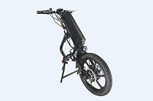 Load image into Gallery viewer, 36V 350W 500W 16" DIY Electric Handcycle Wheelchair Attachment Handbike Conversion Kit with 8.8/10.4/11.6AH battery