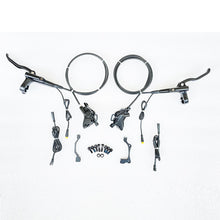 Load image into Gallery viewer, 4-piston Electric Bike Hydraulic Disc Brake Kits Front and rear hydraulic disc Brake 4-piston calipers