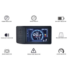 Carregar imagem no visualizador da galeria, Electirc bike Bafang 8fun BBS01 BBS02 BBSHD 500C 500C-H LCD Display For Mid-drive Hub Motor