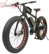 Carregar imagem no visualizador da galeria, 36V 48V High Speed Brushless Geared DC Fat Bikecas Cassette or Threaded Rear Hub Motor