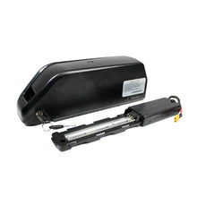 Carregar imagem no visualizador da galeria, EU Stocked Free Shipping Ebike 36V 48V 52V 19.2AH Panasonic Tesla Cell Polly Frame Case Battery with 5A Charger