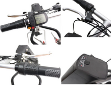 Load image into Gallery viewer, 36V 350W e-Tractor Attachment 12" Handbike Kits with 8.8/10.4/11.6AH Battery For Electric Wheelchair