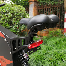 Charger l'image dans la galerie, EU/USA Duty Free Hallomotor Unique 72V 8000W 150A FC-1 Stealth Bomber eBike Electric Bicycle With Bicycle or Motorcycle Seat