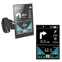 Load image into Gallery viewer, Bafang Smart Color IPS Sunlight Readable Display EB04 for Bafang 8FUN Mid Drive Motor Kits Bluetooth APP with UART or CAN