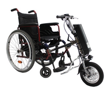 Load image into Gallery viewer, 36V 350W e-Tractor Attachment 12" Handbike Kits with 8.8/10.4/11.6AH Battery For Electric Wheelchair