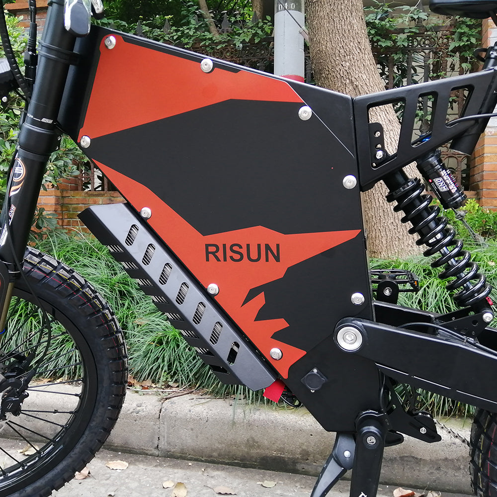 Exclusive Customize FC-1 Stealth Bomber Ebike Strong Steel Frame Fit 72V 3000W-8000W Power Mountain Ebike