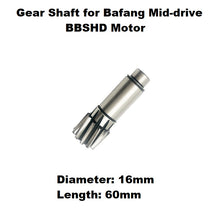 Load image into Gallery viewer, Gear Shaft for Bafang Mid-Drive BBS01/02 and BBSHD Motor