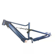 Carregar imagem no visualizador da galeria, Bafang M600 M620 48V 500W 1000W Mid drive Dual Suspension Electric Bike Frame Ebike Frame with 48V 17.5AH Lithium Battery