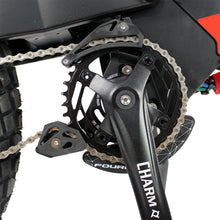 Charger l'image dans la galerie, EU/USA Duty Free Hallomotor Unique 72V 8000W 150A FC-1 Stealth Bomber eBike Electric Bicycle With Bicycle or Motorcycle Seat