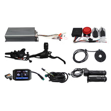 Charger l'image dans la galerie, 48V-72V 150A 5000W-8000W High Power Speed 19'' Motorcycle Rim Rear Wheel Ebike Conversion Kit+Intelligent Control System With Bluetooth Module