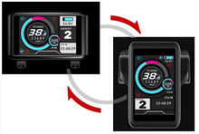 Load image into Gallery viewer, 36V-52V 1000W-1500W 35A 3-mode Sine Wave ebike Controller & Colorful LCD Display