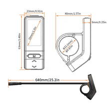 Carregar imagem no visualizador da galeria, Electirc bike Mini Bafang 8fun BBS01 BBS02 BBSHD SW102 LCD Display For Mid-drive Hub Motor