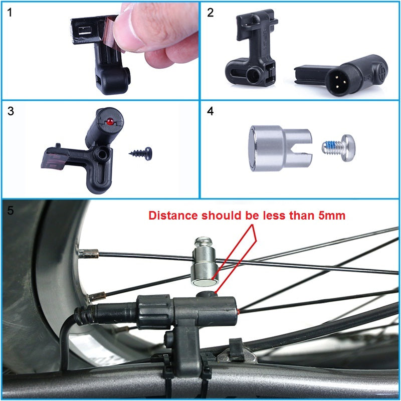 Speed sensor shop for spin bike