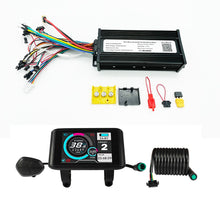Charger l&#39;image dans la galerie, 36V-52V 1200W-1800W 45A 3-mode Sine Wave ebike Controller with Colorful LCD Display