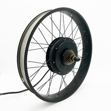 Charger l&#39;image dans la galerie, 48V-72V 20/24/26x4.0&quot; 3000W-5000W High Power Speed eBike Fat Wheel Conversion Kits +Intelligent Control System With Bluetooth Module