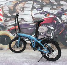 Laden Sie das Bild in den Galerie-Viewer, 2021 New Model 36V 350W Folding 20" eBike with Seatpost Built-in Battery, Light Weight