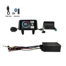 Laden Sie das Bild in den Galerie-Viewer, 36V-72V 45A 1000W-2000W Sine Wave Intelligent Controller +LCD Display For EBike