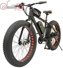 Load image into Gallery viewer, 36V 48V High Speed Brushless Geared DC Fat Bikecas Cassette or Threaded Rear Hub Motor