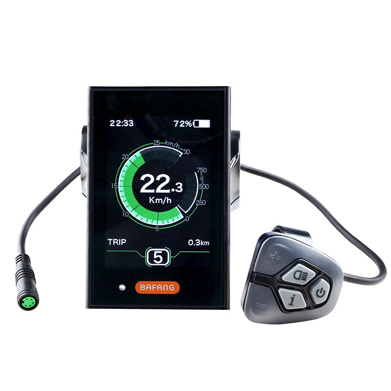 e-bike display 36v 36V/43V/48V DP-C18 Colorful Display for Bafang Mid-Drive Kits –  HalloMotor.com