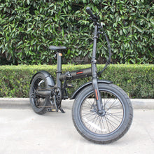 Load image into Gallery viewer, 36V 350W Folding 20x4.0" Fat Wheel eBike with Seatpost Built-in Battery