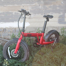 Load image into Gallery viewer, 36V 350W Folding 20x4.0" Fat Wheel eBike with Seatpost Built-in Battery