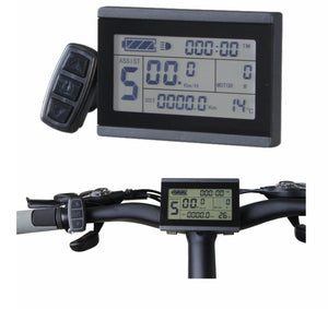 24V/36V/48V Ebike Intelligent LCD Control Panel LCD3 Display for our Controller