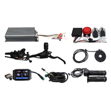 Charger l&#39;image dans la galerie, 48V-72V 150A 5000W-8000W High Power Speed 19&#39;&#39; Motorcycle Rim Rear Wheel Ebike Conversion Kit+Intelligent Control System With Bluetooth Module