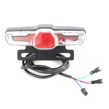 Cargar imagen en el visor de la galería, 36V 48V 60V eBike Headlight Tail Rear Lights LED Brake Light Electric Bike Light